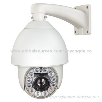 High-quality 6-inch 20x Optical Focus 2.0MP CMOS IR Infrared Speed Dome IP Camera, 150m IR Distance
